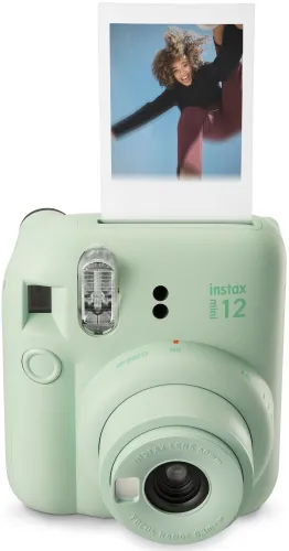 Aparat FUJIFILM Instax Mini 12 Zielony Pokrowiec + Album + Ramki + Sznurek + Klamerki