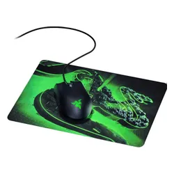 Myszka gamingowa Razer Abyssus Lite Podkładka Goliathus Czarny