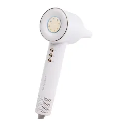 Suszarka do włosów Zehnder Flavia Jonizacja Dyfuzor Zimny nawiew 1600W 3 prędkości 3 temperatury Biały