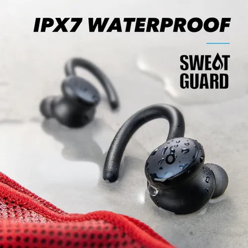 Słuchawki bezprzewodowe Soundcore Sport X10 Dokanałowe Bluetooth 5.2 Czarny