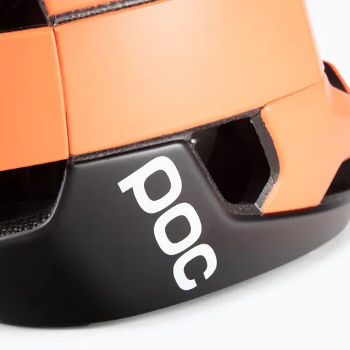 Kask rowerowy POC Otocon Race MIPS fluorescent orange avip/uranium black matt