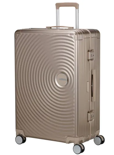 Walizka duża American Tourister Soundbox Alu - bronze