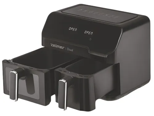 Air Fryer Frytkownica beztłuszczowa ZELMER ZAF9000 5.5l z podwójnym koszem