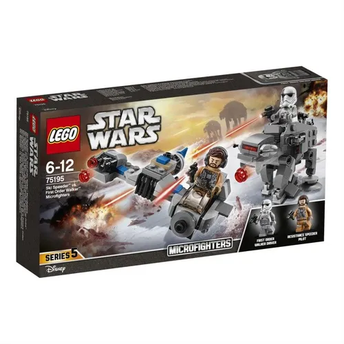 Конструктор Lego Star Wars Ski Speeder против шагающей машины (75195)