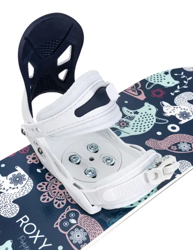 Zestaw snowboardowy Roxy Poppy Package (deska + wiązanie Poppy 2 Straps) - Długość (cm) - 128