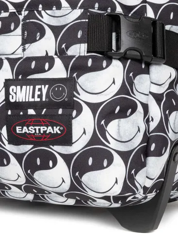 Дорожная сумка на колесиках Eastpak Transit'R L-smiley YY black