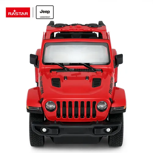 Jeep Wrangler JL R/C skala 1:14 Rastar 79400  samochód sterowany czerwony