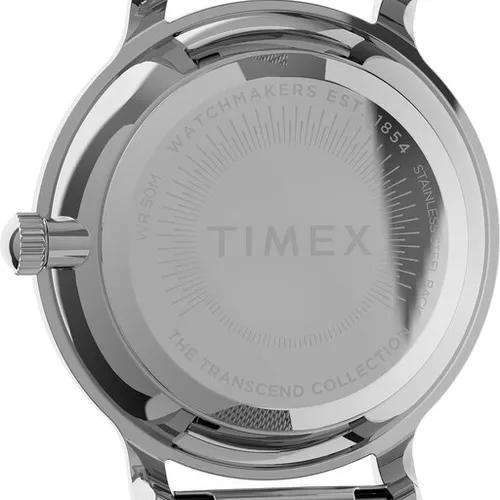 Timex Transcend TW2U86700 Gümüş / Beyaz Saatler