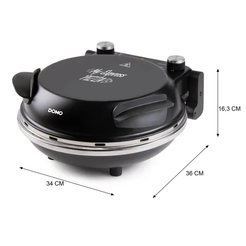 Piec do pizzy Domo DO9285PZ 1200W Regulacja temperatury 32cm