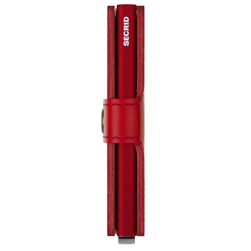 Portfel kieszonkowy RFID Secrid Miniwallet Original - red / red