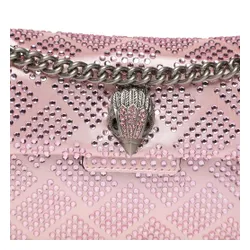 Kurt Geiger Mini Geantă Kensington Din Material Textil 9546653609 Roz Pal