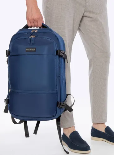 Plecak podróżny poszerzany Wittchen Free on Board 32 l - granatowy