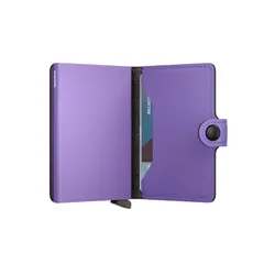 Portfel kieszonkowy RFID Secrid Miniwallet Yard Powder - lilac