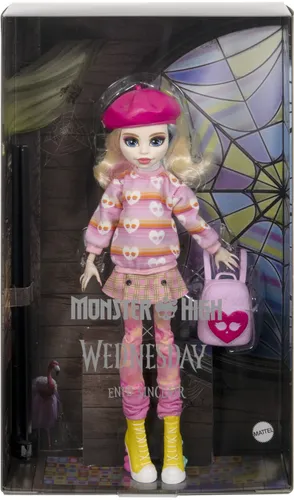 Lalka MONSTER HIGH X Wednesday Enid Sinclair HXJ05