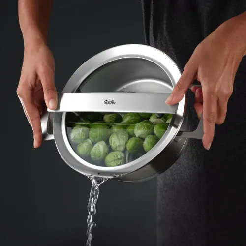 FISSLER Phi 20 cm - szklana pokrywka