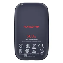 Dysk SANDISK E10 Portable 500GB SSD