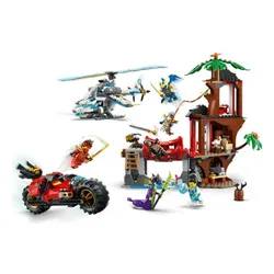 LEGO 71857 NINJAGO Bitwa Ninja: Domek na drzewie z pojazdami