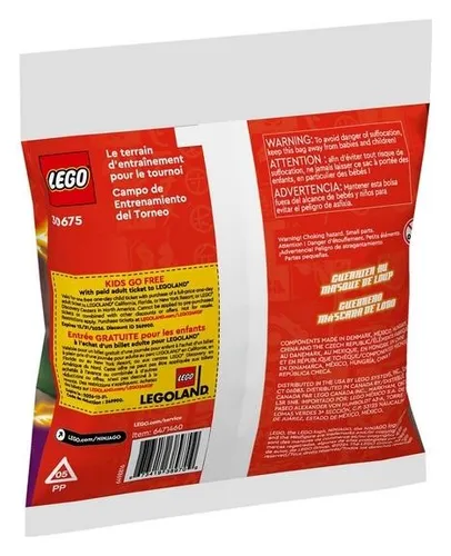 LEGO Ninjago 30650 Bitwa Kaia i Raptona w świątyni & Turniejowy teren szkoleniowy