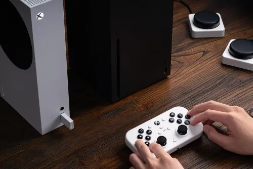 Pad 8BitDo Lite SE 2,4G Wireless do PC Xbox Bezprzewodowy Biały