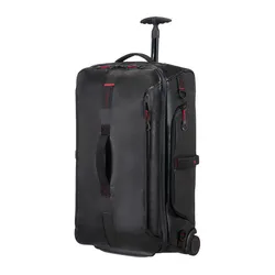 Samsonite Paradiver Light Duffle Orta Tekerlekli Seyahat Çantası-Siyah