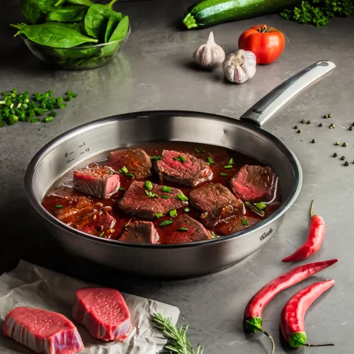 FISSLER Original Profi Collection Novogrill 28 cm - patelnia stalowa