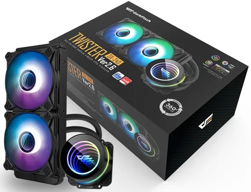 Chłodzenie wodne DARKFLASH Twister DX-240 V2.6 ARGB