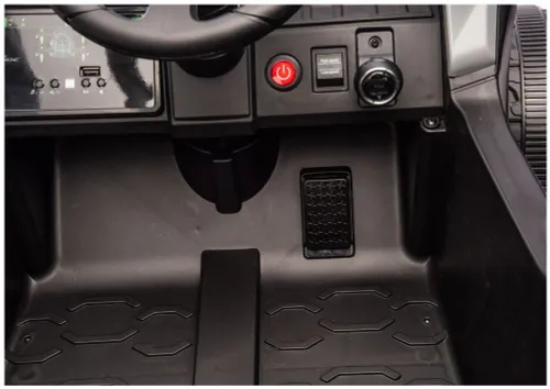 Auto Na Akumulator Buggy Terenowe Kawasaki Js330 24V LED Pilot Skóra Eva