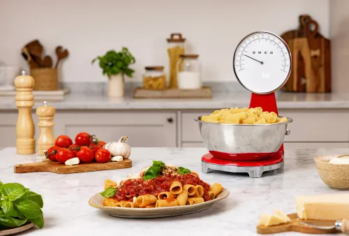 Waga Smeg KSF01RDWW Tarowanie 5kg