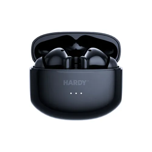 Słuchawki bezprzewodowe 3mk HARDY LifePods Pro ANC Dokanałowe Bluetooth 5.3 Czarny