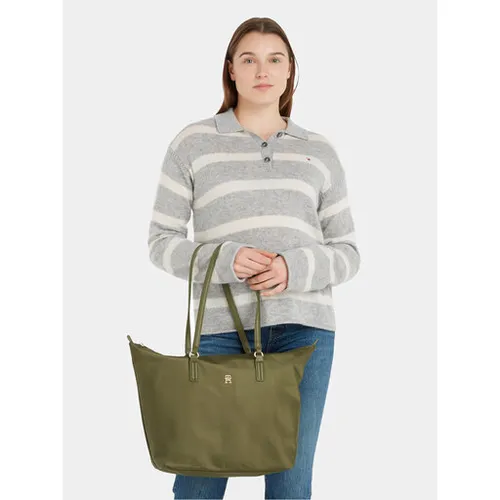 Сумка Tommy Hilfiger Poppy Tote AW0AW15214 Putting Green MS2