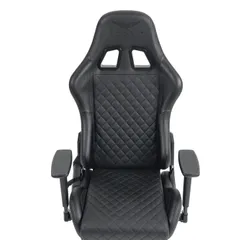 Fotel GAMVIS Phantom Large Pikowany Czarny