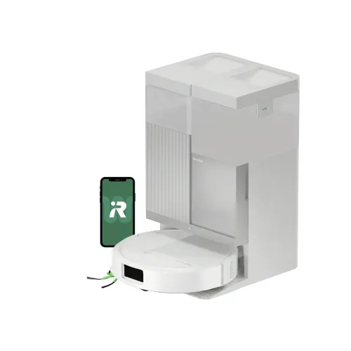 Robot sprzątający iRobot Roomba 415 Combo Funkcja mopowania Stacja oczyszczająca Tworzenie mapy pomieszczenia 70dB Biały