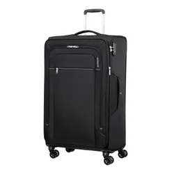 American Tourister Crosstrack Genişletilebilir Büyük Bavul-Siyah / Gri