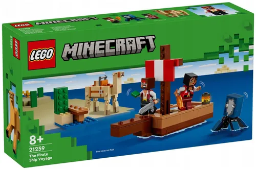 LEGO Minecraft 21259 круиз на пиратском корабле