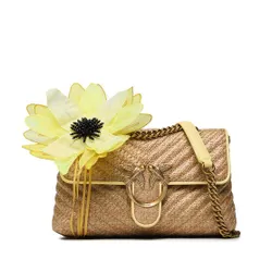 Pinko dragoste Lady Puff clasic CL pe 23 PLTT 100043 A0ot Galben C20q sac