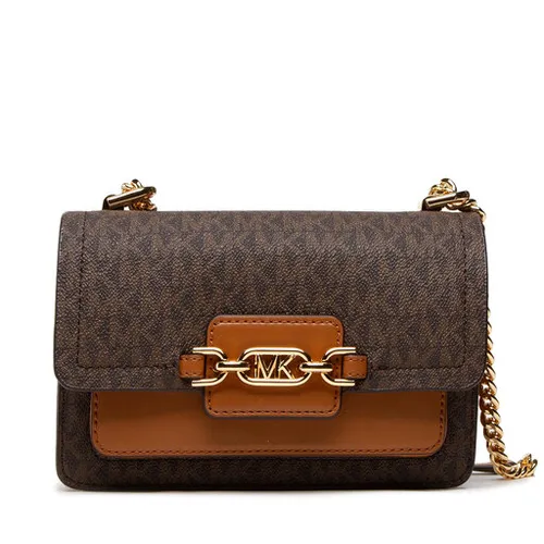 MICHAEL Michael Kors geanta Heather 32s2g7hc0b BRN / ghindă