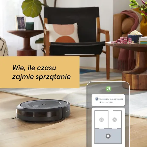 Робот-пылесос iRobot Roomba I5 создание карты комнаты 70 дБ