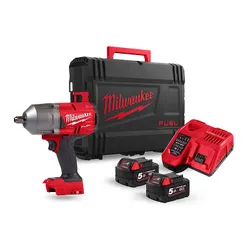 Darbe anahtarı mı? Milwaukee M18 FHIWP12-502X (2 pil, şarj cihazı, kılıf)