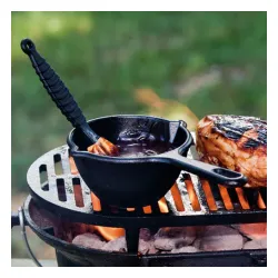 Rondel żeliwny LODGE VISTA CZARNY 0,4 l