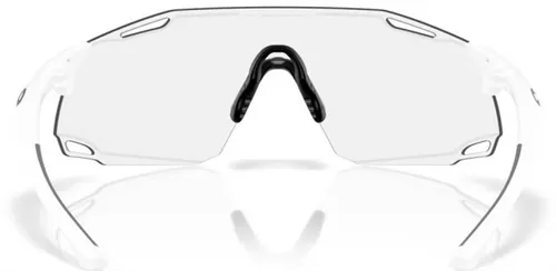 Okulary przeciwsłoneczne Oakley Cybr Dyno matte white/clear to black iridium photochromic