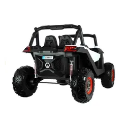 Auto Na Akumulator Dla 2 Dzieci Jeep Xmx603 Buggy 4X4 Pilot Skóra Eva LED MP3