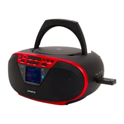 Radioodtwarzacz Aiwa Boombox BBTU-500DAB/RD Bluetooth DAB+ Czerwony