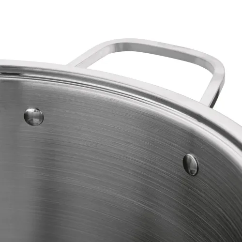 Garnek wysoki ze stali nierdzewnej z pokrywką Starke Pro Aveiro 12 l