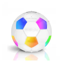 Głośnik Bluetooth Musicmate MM-SB40-W FootballWave LED 5W Biały