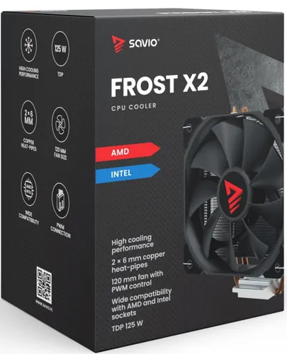 Chłodzenie CPU SAVIO Frost X2