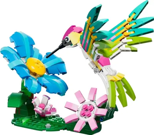 LEGO Creator 31384 Dzikie zwierzęta: kolorowy koliber