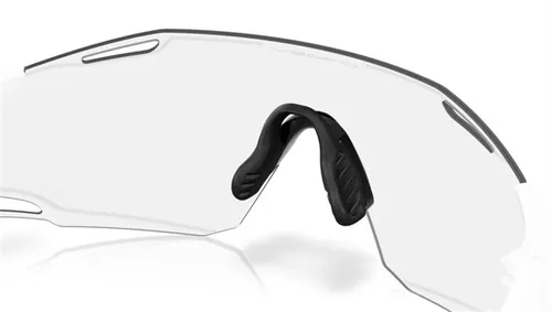 Okulary przeciwsłoneczne Oakley Cybr Dyno matte white/clear to black iridium photochromic