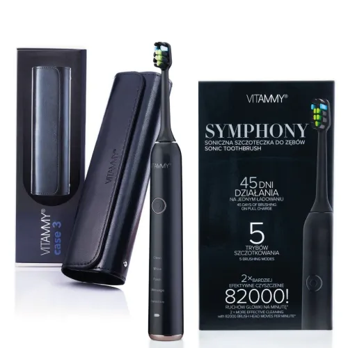 Szczoteczka soniczna Vitammy Symphony Czarny