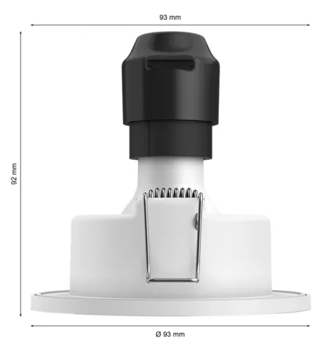 Oświetlenie punktowe Philips Hue White and Color Ambiance Xamento 1szt. Chrom