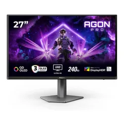 AOC AGON PRO AG276UZD - 240Hz | 4K | 26.5'' | QD-OLED | 0.03ms